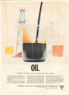 General American Transportation Corp 1959 Vintage Ad Oil Industry Work General American Transportation Corp 1959 Vintage Ad Oil Industry Work