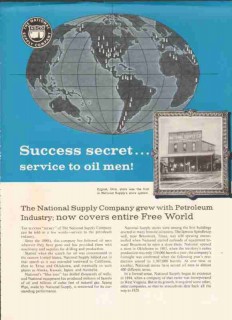 National Supply Company 1959 Vintage Ad Petroleum Industry Supplement National Supply Company 1959 Vintage Ad Petroleum Industry Supplement