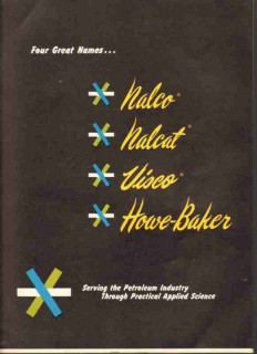 National Aluminate Corp 1959 Vintage Ad Nalco Nalcat Visco Howe-Baker