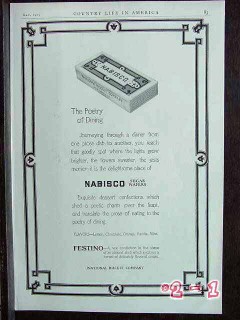 national biscuit company 1905 nabisco sugar wafers cookie vintage ad national biscuit company 1905 nabisco sugar wafers cookie vintage ad