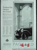 packard six 1925 loyal owners car vintage ad