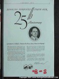 pierce-arrow 1926 myron forbes 25th anniversary car vintage ad