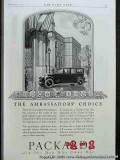 packard 1926 ambassadors choice car vintage ad