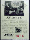 williams oil-o-matic heating 1926 heat they smile now vintage ad