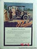 peerless motor car company 1907 limousine automobile vintage ad