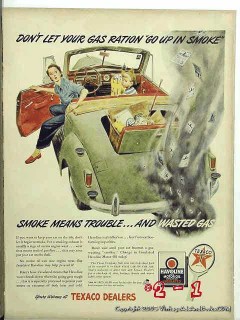 texaco 1943 gas oil ww2 wwii ration gasoline vintage ad texaco 1943 gas oil ww2 wwii ration gasoline vintage ad