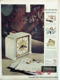 telechron electric clocks 1946 telalarm alarm clock vintage ad telechron electric clocks 1946 telalarm alarm clock vintage ad