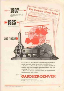 Gardner-Denver Company 1951 Vintage Ad Oil Field Slush Pump Today