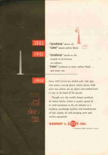 Godfrey L Cabot Inc 1951 Vintage Ad Oil Field Drilling Pipeline Plants Godfrey L Cabot Inc 1951 Vintage Ad Oil Field Drilling Pipeline Plants