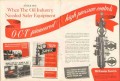 Oil Center Tool Company 1951 Vintage Ad High Pressure Controls Safer