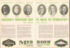 Mission Mfg Company 1951 Vintage Ad Oil Petroleum History Spindletop Mission Mfg Company 1951 Vintage Ad Oil Petroleum History Spindletop