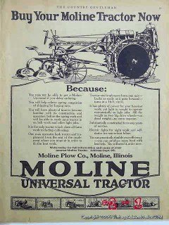 moline plow company 1918 moline universal tractor farming vintage ad moline plow company 1918 moline universal tractor farming vintage ad