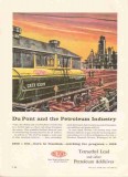 Du Pont 1959 Vintage Ad Oil Petroleum Industry Petrochemical Chemical