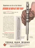 Texas Iron Works 1959 Vintage Ad Petroleum Oil Drilling Packer Designs Texas Iron Works 1959 Vintage Ad Petroleum Oil Drilling Packer Designs