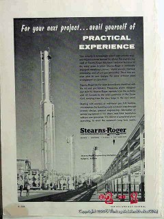 Stearns-Roger Mfg Company 1959 vintage ad oil gas drilling processing Stearns-Roger Mfg Company 1959 vintage ad oil gas drilling processing