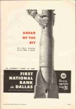 First National Bank Dallas 1951 Vintage Ad Oil Financing Ahead Bit