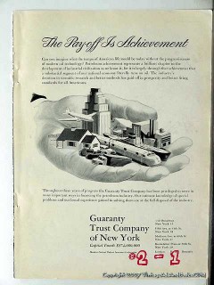 guaranty trust company of new york 1951 oil gas banking vintage ad guaranty trust company of new york 1951 oil gas banking vintage ad