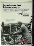 first national bank trust of tulsa 1977 petroleum first oil vintage ad first national bank trust of tulsa 1977 petroleum first oil vintage ad