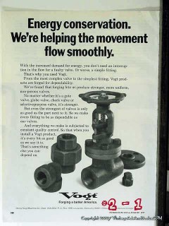 henry vogt machine company 1977 energy conservation oil vintage ad henry vogt machine company 1977 energy conservation oil vintage ad