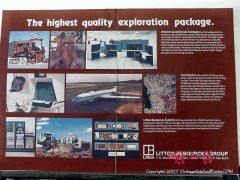 Litton Resources Group 1977 Vintage Ad Oil Exploration Highest Quality