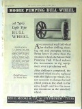 Lee C Moore Company 1928 Vintage Ad Oil Field Pumping Bull Wheel