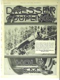S R Dresser Mfg Company 1928 Vintage Ad Oil Pipeline Couplings Hold