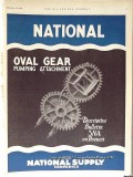 National Supply Companies 1928 Vintage Ad Oval Gear Pumping Attachment National Supply Companies 1928 Vintage Ad Oval Gear Pumping Attachment