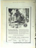 Pure Oil Company 1928 Vintage Ad Petroleum Back Advertisement Counts Pure Oil Company 1928 Vintage Ad Petroleum Back Advertisement Counts