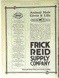 Frick-Reid Supply Company 1928 Vintage Ad Oil Animal Hair Life Belting Frick-Reid Supply Company 1928 Vintage Ad Oil Animal Hair Life Belting