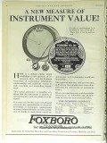 Foxboro Company 1928 Vintage Ad Oil Instrument Value New Measure