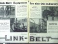 Link-Belt Company 1928 Vintage Ad Oil Industry Equipment Drilling Pump Link-Belt Company 1928 Vintage Ad Oil Industry Equipment Drilling Pump