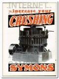 symons brothers company 1928 increase crushing capacity vintage ad