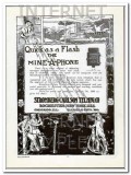 stromberg-carlson 1910 quick as a flash mine-a-phone mining vintage ad stromberg-carlson 1910 quick as a flash mine-a-phone mining vintage ad