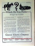 general electric company 1910 which do you prefer mining vintage ad general electric company 1910 which do you prefer mining vintage ad