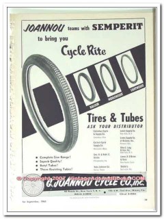 cycle rite 1963 bicycle balloon light weight tires tubes vintage ad cycle rite 1963 bicycle balloon light weight tires tubes vintage ad