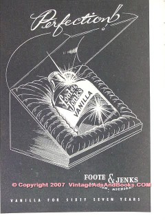 Foote Jenks Corp 1951 Vintage Ad Ice Cream Vanilla Flavor Perfection Foote Jenks Corp 1951 Vintage Ad Ice Cream Vanilla Flavor Perfection