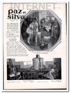 paz and silva 1930 monopol progress record vacuum cleaner vintage ad