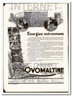 ovomaltine 1930 french ovaltine natural tonic regenerative vintage ad ovomaltine 1930 french ovaltine natural tonic regenerative vintage ad