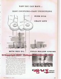 Chain Belt Company 1955 Vintage Ad Rex Oil Field Roller Easy Coupling Chain Belt Company 1955 Vintage Ad Rex Oil Field Roller Easy Coupling