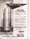 National Tank Company 1955 Vintage Ad Oil Gas ICP Treater Equipment National Tank Company 1955 Vintage Ad Oil Gas ICP Treater Equipment