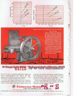 Fairbanks-Morse 1955 Vintage Ad Oil Field Equipment Pump Engines Rated Fairbanks-Morse 1955 Vintage Ad Oil Field Equipment Pump Engines Rated