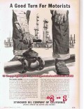 Standard Oil Company California 1955 Vintage Ad Good Turn Motorists Standard Oil Company California 1955 Vintage Ad Good Turn Motorists