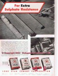 Lone Star Cement Corp 1955 Vintage Ad Oil Field Sulphate Resistance