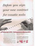 columbia-southern chemical 1955 caustic soda petrochemical vintage ad