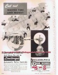 Philadelphia Gear Works 1955 Vintage Ad Oil Valve Control Cut Wasted Philadelphia Gear Works 1955 Vintage Ad Oil Valve Control Cut Wasted