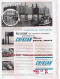 Chiksan Company 1955 Vintage Ad Oil Marine Swivel Joints Proved Safety