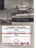 National Tank Company 1955 Vintage Ad Oil LTX System Gas Well Oilfield National Tank Company 1955 Vintage Ad Oil LTX System Gas Well Oilfield