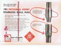 Jones Laughlin Steel Corp 1955 Vintage Ad Oil Pipe Integral Joint