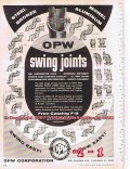 OPW Corp 1955 Vintage Ad Oil Swing Joints Steel Bronze Monel Aluminum OPW Corp 1955 Vintage Ad Oil Swing Joints Steel Bronze Monel Aluminum