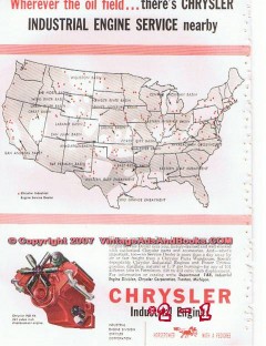 Chrysler Corp 1955 Vintage Ad Industrial Engine Petroleum Oil Field Chrysler Corp 1955 Vintage Ad Industrial Engine Petroleum Oil Field